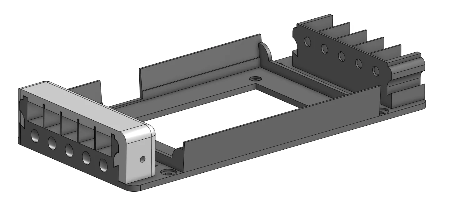 Render of the motor holder