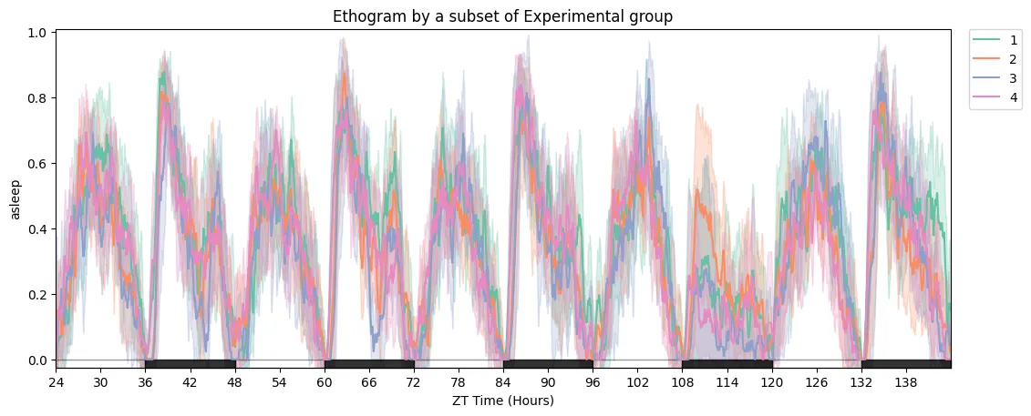 Split by experimental group